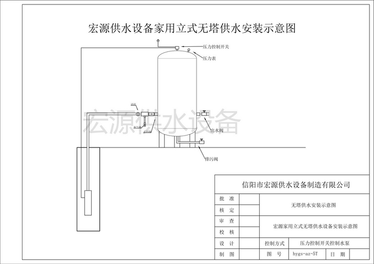 無(wú)塔供水器怎么安裝？